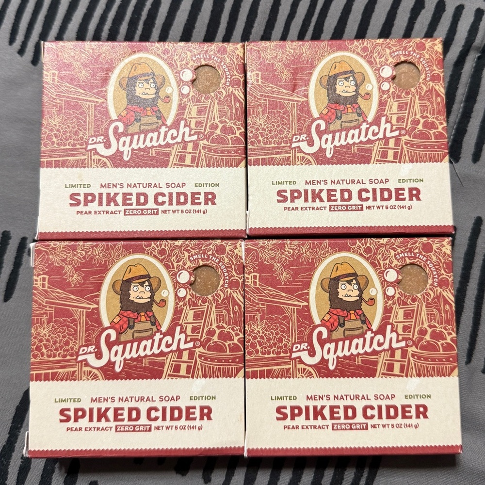 Dr. Squatch Spiked Cider Soap